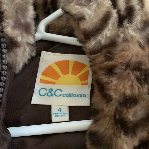 Super soft faux cheetah fur vest - Picture 2 of 3